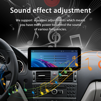 10.25/12.3 Inch Sistem Linux Carplay untuk Wireless Android Auto USB untuk Mercedes-Benz C Class W204 S204 Kendaraan Dashboard 1 Tahun