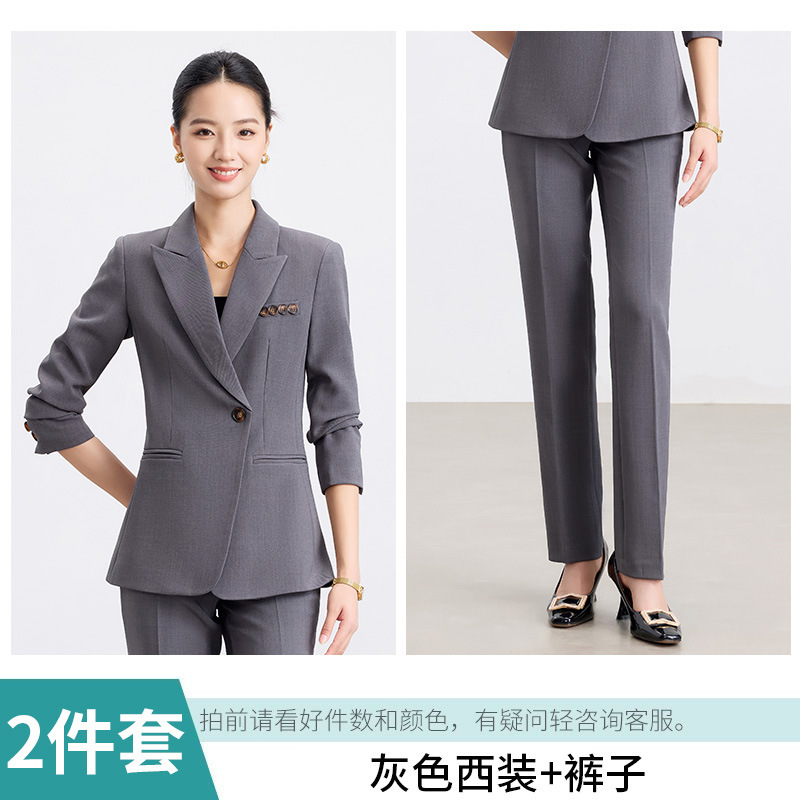 gray suit pants