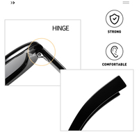 Lunettes de soleil surdimensionnées minimalistes 2026 – Nouveau style 2026 – Lunettes de mode tendance – Lunettes de soleil carrées rétro polyvalentes pour femmes