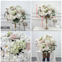 Boules de fleurs personnalisées en roses et hortensias, centres de table de mariage faits à la main, décorations de haute qualité pour anniversaire de mariage