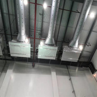 Chaussettes à air de style industriel Conduits flexibles en tissu polyester pour systèmes de climatisation dans les ateliers Salles de gymnastique