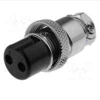MIC322 VG04006 Conector Hembra Original de 2 Pines Recto, Componente Electrónico en Stock