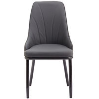Chaise de salle à manger moderne en acier inoxydable, durable et rembourrée, pour restaurants, hôtels et usage domestique, avec dossier en tissu doux – Vente en gros usine
