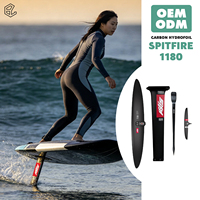 AXIS Spitfire 1180 pour le Wingfoil Débutant, Aile en Fibre de Carbone AXIS HM, Hydrofoil Léger, Planche de SUP pour la Plongée en Mer