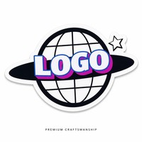 Autocollants personnalisés de haute qualité, décoratifs, découpés individuellement, imperméables, résistants aux UV, amovibles, avec logo en carton, couleurs CMYK/Pantone pour
