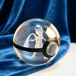 Bola <span class=keywords><strong>de</strong></span> Cristal Grabada con Láser 3D, Luz Nocturna LED <span class=keywords><strong>de</strong></span> Cristal K9, Regalo para Niños - Product Image 5