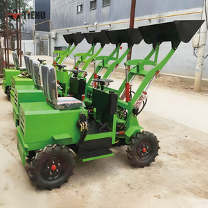 מכירה לוהטת של טיניו, מיני מעמיס חשמלי 400 ק\\\"ג 800 ק\\\"ג עם כף של 0.2 מ³, יעילות גבוהה לשימוש ביתי, גינון ויערנות - Product Image 3