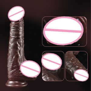 Dildo in Silicone Morbido Realistico Grande e Spesso <span class=keywords><strong>con</strong></span> Ventosa per Massaggio e Masturbazione Femminile - Sex Shop - Product Image 4