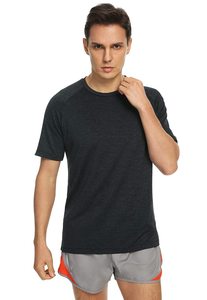 Fit Summer T Shirts Camiseta seca para hombre Camisetas atléticas que absorben la humedad Ejercicio Fitness Activewear Manga corta Gym Workout Top - Product Image 4