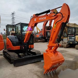 Japón utilizó la mini excavadora original Hitachi 5,5 Ton utilizó Hitachi ZX55 /ZX55usr en buenas condiciones - Product Image 1