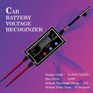 Xe <span class=keywords><strong>DRL</strong></span> Điều Khiển Tự Động LED Ban Ngày Chạy Ánh Sáng Tiếp Sức Khai Thác Dimmer 12/24V Với <span class=keywords><strong>On</strong></span>/Off Chức Năng Ngưỡng Điện Áp Có Thể Điều Chỉnh - Product Image 5