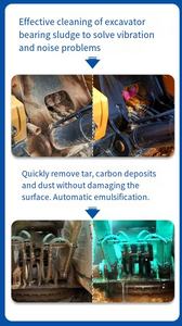 Recién llegados, limpiador de alta concentración de solventes, elimina los líquidos penetrantes, desengrasante de motor de coche, químico alcalino - Product Image 3