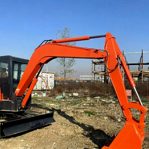 Mini-excavatrice sur chenilles Doosan DH55 d'occasion de haute qualité et à bas prix avec moteur d'origine et performances ultra-élevées - Product Image 1