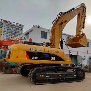Excavatrice sur chenilles d'occasion de haute qualité, 30 tonnes, Cat330d, avec chenilles en caoutchouc, garantie, stock suffisant disponible - Product Image 6