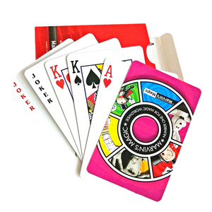 Usine Directe Vente <span class=keywords><strong>Multi</strong></span> Couleur Bords D'art Noyau Paper Mate Stratification Magique <span class=keywords><strong>Carte</strong></span> À Jouer Pour Cadeaux De Noël - Product Image 2