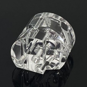 Mecanizado CNC de Precisión de 5 Ejes, Piezas de Acrílico Transparente, Soporte para Tubos de Ensayo Médicos para Equipos de Laboratorio - Product Image 3