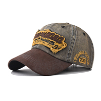 Topi Baseball OEM/ODM Bordir Logo Custom Grosir 6 Panel Topi Katun Adjustable untuk Olahraga