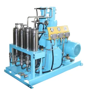 High Pressure Medical Oxygen Gas Booster Compressor of Capacity 60 m3 for Cylinder Filling