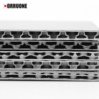 Usine Personnaliser Coloré Polypropylène PP Creux 4x8 Nid D'abeille Polion Feuilles En Plastique Ondulé Corex Danpla Conseil Cannelé