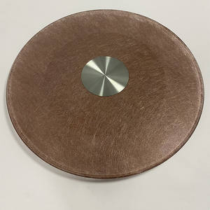 Susan paresseuse pivotante en verre trempé à motif personnalisé/verre de plateau tournant pour table - Product Image 6