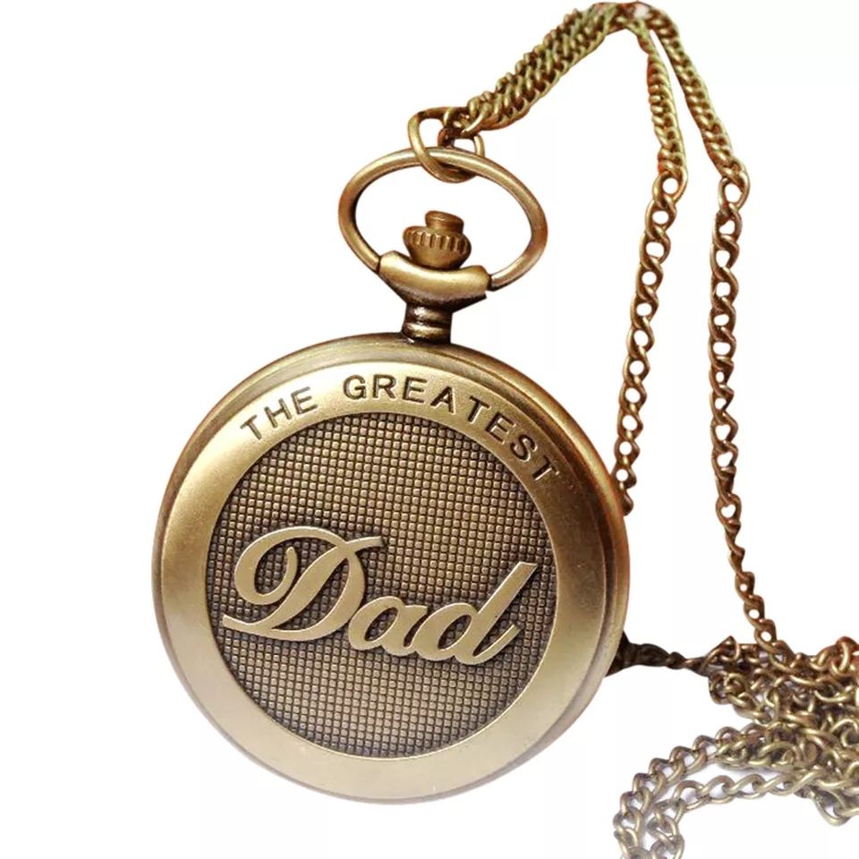 Fob Watch Vintage Retro Pocket Watch for Dad Gifts