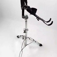 Soporte Profesional para Djembé de 28 mm - Altura Extensible de 58-88 cm, Personalización Completa ODM/OEM, Metal Duradero, Sociedades de Marca de Percusión