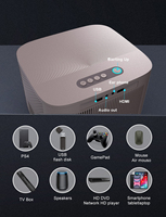 Láser 3D Led Pocket Tv Inalámbrico Ultra Short Throw Video Portátil 1080P Home Theater Hd Android Smart Wi-Fi 4K Proyector