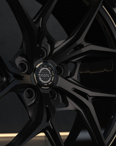 Tùy chỉnh 2 mảnh rèn bánh xe 19 20 21 inch 5x114.3 sâu lõm bóng đen vành cho Supra GTR 350Z Mustang - Product Image 2