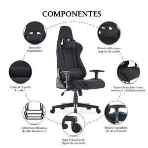 Échantillon gratuit Vente en gros <span class=keywords><strong>PC</strong></span> <span class=keywords><strong>pas</strong></span> <span class=keywords><strong>cher</strong></span> <span class=keywords><strong>Fauteuil</strong></span> de gamming inclinable Silla Gamer en cuir haut de gamme pour jeu d'ordinateur LED Rgb Chaise de gaming bon marché - Product Image 3