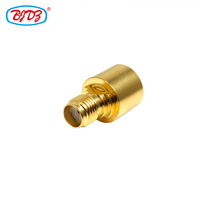 Adaptador Rápido SMA Macho a Hembra, Conector Coaxial RF de Empuje Rápido para Pruebas de Señal y Conectores de Prueba de Ajuste