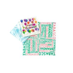 Tovaglioli di Carta Personalizzati a 4 Pieghe e 2 Veli, Spessi Bianchi con Bordo Goffrato, Usa e Getta per Matrimoni e Feste di Compleanno - Product Image 2