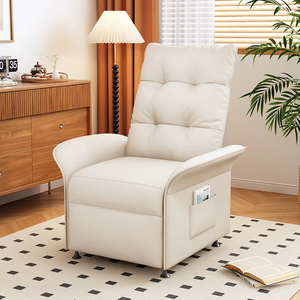 Erstklassiger Moderner Ausziehbarer Raumkapsel-Sessel Multifunktionaler Relaxsessel Wohnzimmer Faulenzerstuhl <span class=keywords><strong>Massage</strong></span> Maniküre Wimpern - Product Image 1