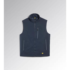 Chaleco Táctico Diadora SWAT EVO Negro de Nailon, Anti-frío, para Exteriores, Corte Regular, Talla S, Costuras Soldadas - Product Image 1