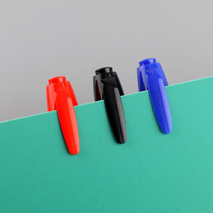 Marqueur permanent indélébile à double pointe, grande capacité, en plastique coloré, résistant à l'eau, pour logo personnalisé - Product Image 2