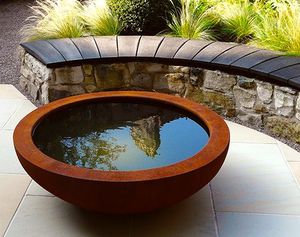 Adornos de Jardín, Fuente de Agua de Acero, Ideas para Fuentes de Agua, Fuente de Metal para Jardín - Product Image 5