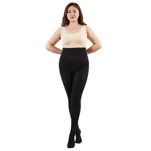 Desainer seksi perempuan Legging ketat wanita anyaman kustom cetak stoking termal tebal warna dicetak kulit seksi Pantyhose