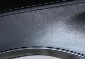 Corsé gótico Steampunk de piel sintética para mujer, corsé negro Punk de cintura ancha - Product Image 6