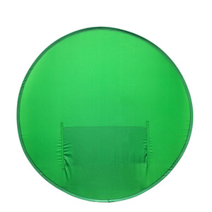Toile de <span class=keywords><strong>fond</strong></span> pour studio photo 2-en-1 avec support de chaise, simple ou double face, pour chromakey et diffusion en direct, <span class=keywords><strong>vert</strong></span> et bleu - Product Image 4