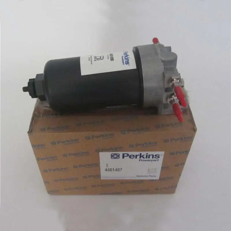 Genuine Perkins Diesel Engine Fuel Filter Assembly 4461487 Diesel Generator Fuel Filter 4461490