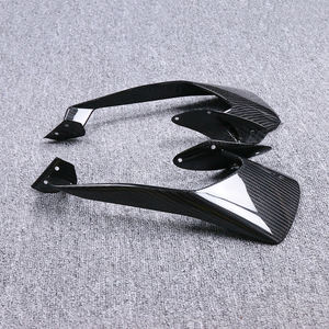 Ailerons en fibre de carbone pour moto Yamaha YZF-R1 2020-2025 – Pièces aérodynamiques en fibre de carbone noire, légères et à montage direct - Product Image 4