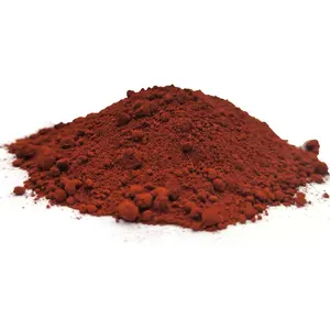 Polvo de pigmento rojo de óxido de hierro de buena dispersión, grado de cerámica, 110, 130, 190, el mejor precio para esmaltado de cerámica