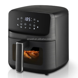 หม้อทอดไร้น้ำมัน ANWELL รุ่นใหม่ ขายดี ขนาด 4.5 ลิตร ควบคุมด้วยหน้าจอสัมผัสดิจิตอล หม้อทอดไร้น้ำมันอัจฉริยะ พร้อม <span class=keywords><strong>Wifi</strong></span> วัสดุพลาสติก - Product Image 1