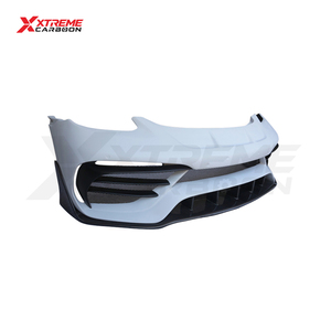 Lèvre de pare-chocs avant XTREME en fibre de carbone style PD pour <span class=keywords><strong>Porsche</strong></span> 718 982 Cayman Boxster, spoiler avant, diffuseur, séparateur, pièces automobiles - Product Image 4