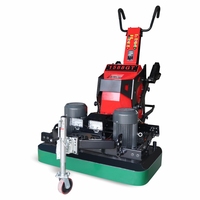 Machine semi-automatique de meulage et de polissage de sols en marbre et béton, haute efficacité, avec moteur diamanté époxy 15KW