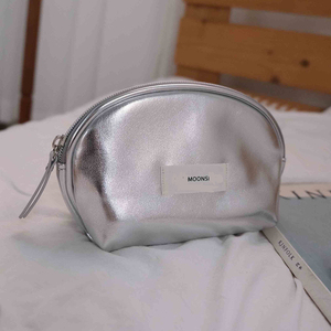 Nhà Máy Bán Buôn Biểu Tượng Tùy Chỉnh Chuyên Nghiệp Chịu Nước Bạc Trang Điểm Da Túi Du Lịch Tổ Chức Mỹ Phẩm Túi - Product Image 2