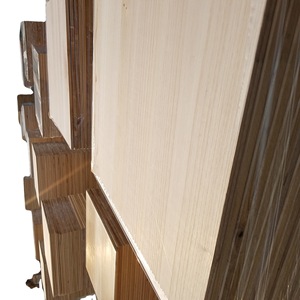 Table rectangulaire en bois massif, taille personnalisable, table d'extérieur, design rustique, origine Shandong - Product Image 5