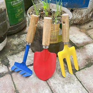 <span class=keywords><strong>Set</strong></span> di <span class=keywords><strong>Attrezzi</strong></span> da Giardinaggio Deluxe in 3 Pezzi con Logo Personalizzato, Piccoli <span class=keywords><strong>Attrezzi</strong></span> da Giardino per Bambini - Product Image 4