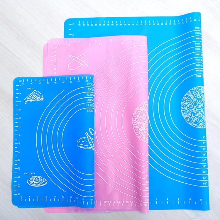 Cozinha de casa anti rugas cooling pad almofada de gel de silicone de borracha adesiva