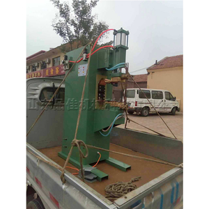 Precio bajo 380V metal costura recta soldador automático alambre neumático soldador máquina de soldadura a tope de malla eléctrica tipo pie - Product Image 6