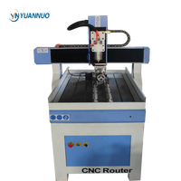 YN 9060 6060 4040 Usine Mini Petit Routeur CNC Sculpture Machine avec Objets 3D Rotatifs en Bois Acrylique Métal Doux Aluminium